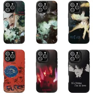 The Cure Phone Case | Disintegration, Kiss Me Kiss Me Kiss Me, Wish Album Art , Gift For Fan CSuitable for iPhone 17-11 Pro Max/Plus and  Samsung Galaxy S23-25