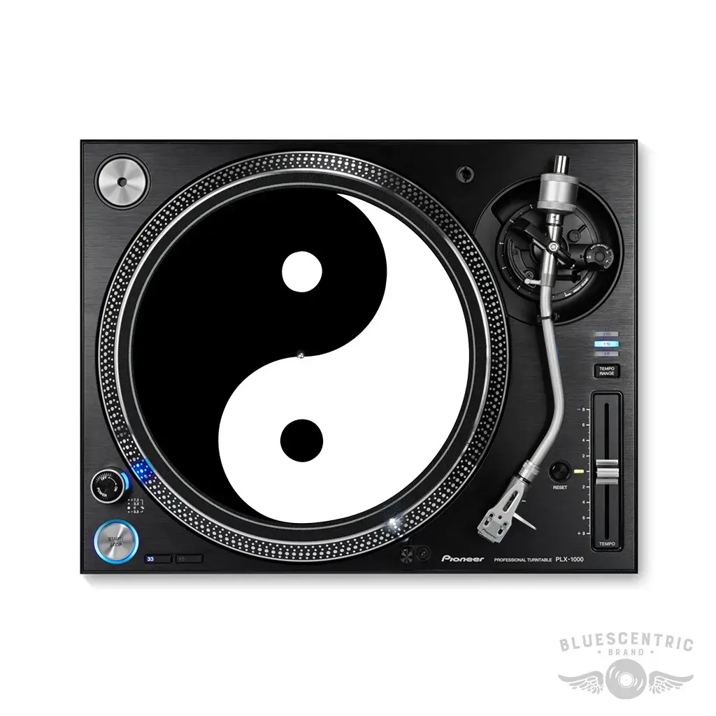 Yin Yang Turntable Slipmat for Vinyl Records