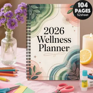 A beautiful spiral weight loss journal, specially designed for diet and fitness tracking, suitable for fitness health diaries and office planning. This weight loss exercise health tracker is ideal for both women and men.