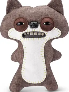 Fuggler Fart Face 9-inch Assortment Series 1 (Suspicious Fox - Chase) by ZURU, Funny Ugly Monster Plush Toy