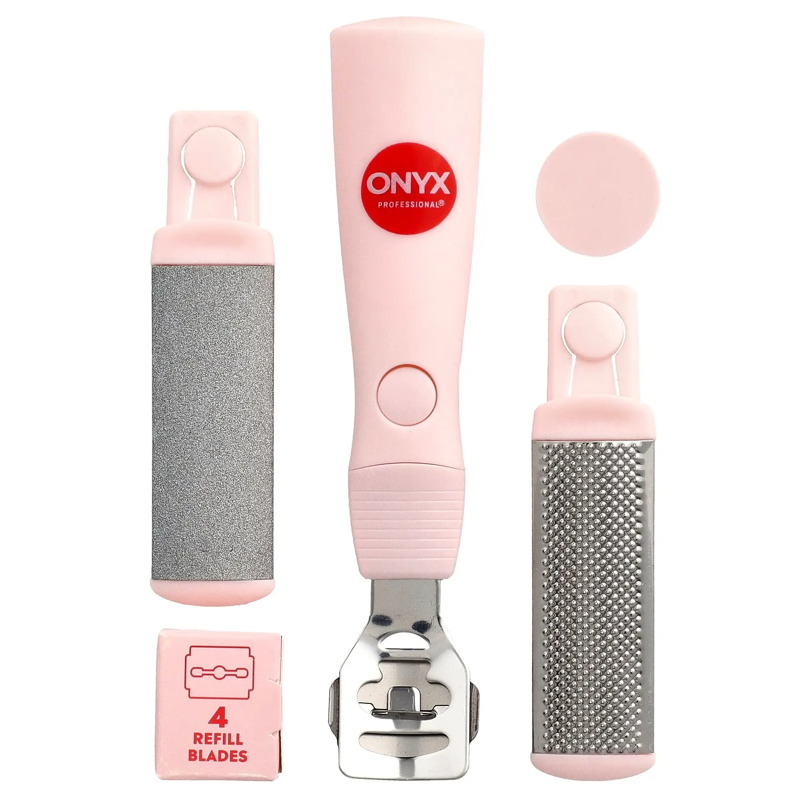 Onyx Professional Callus Miracle, 3 Step Pedi Tool, 10 Piece Kit