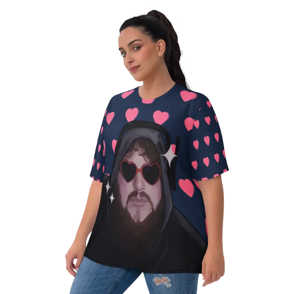 Caseoh Love Super soft Oversized Women's T-shirt