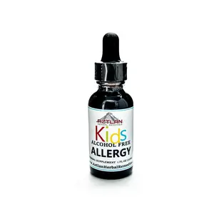 Aztlan Herbal Remedies Kids Allergy Relief Formula 1oz Alcohol-Free Cold Therapy for Children's Allergy Symptoms
