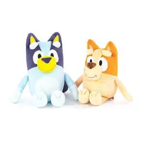Jay Franco Official Bluey and Bingo 2 Pack Mini Pillow Buddy Set