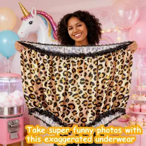 Oversized Novelty Underwear • Funny Gag Gift • Humorous Costume Accessory for Themed Parties & Pranks