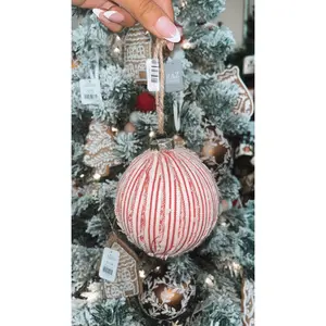 Red Stripe Ornament
