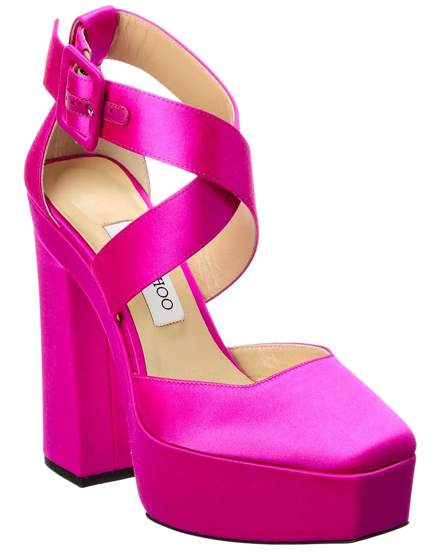 Jimmy Choo Gian 140 Leather Pump