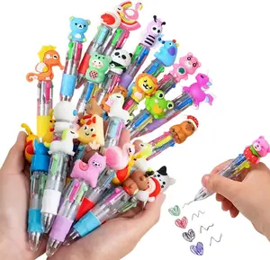 30 Pack Cute Multicolor Pens | Kawaii 4-in-1 Colors Ballpoint Pens for -  Party Favors, Classroom Prizes- Fun Writing Gifts for Boys Girls