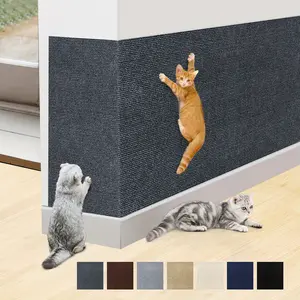 Sturdy Cat Scratch Board-Self-Adhesive, Scratch-Resistant Felt Pad, Suitable for Walls and Furniture, Ideal Cat-Related Products, Polyester Material-More Sizes Suit