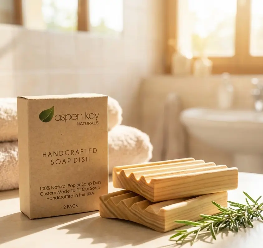 Handcrafted Soap Dish (2 pack)