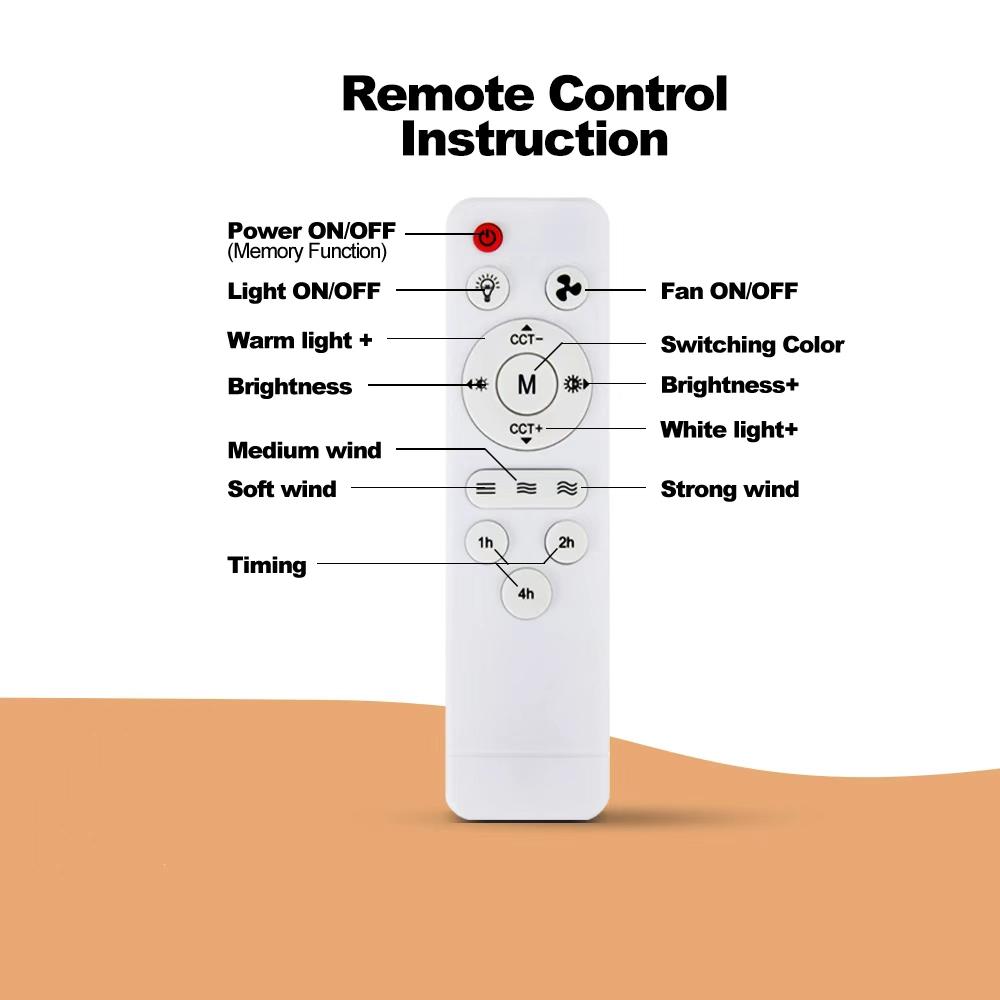 3-in-1 Socket Fan Light with Remote - Easy Install Ceiling Fan with Dimmable LED for Bedroom, Kitchen & Garage | No Wiring Needed