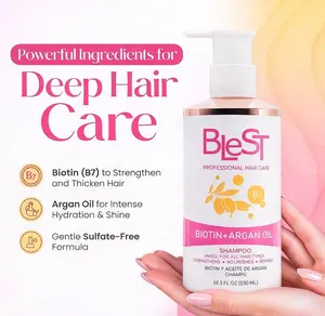 BLEST - Strengthening Repair Shampoo W/ Biotin & Nourishing Argan Oil Repair