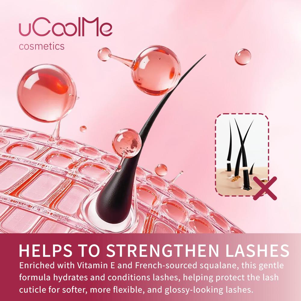 uCoolMe Bold Lash Max Volume Mascara Liquid Spider Web Tubing Easy to Remove Waterproof Sweat Proof Smudge Proof 24H Long Lasting Makeup Cosmetics