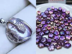 Pearl pendant+ Blossom Pearl(min 4pcs blossom inside as gift)[live opening]