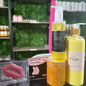 Spring caramel body glow set