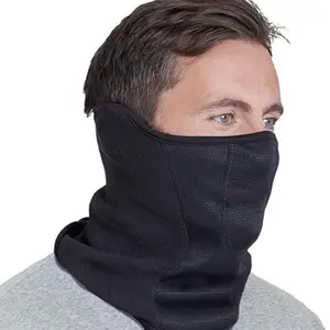 Winter Face Mask & Ski Mask Neck Gaiter - Cold Weather Half Balaclava - Tactical Neck Warmer for Men & Women
