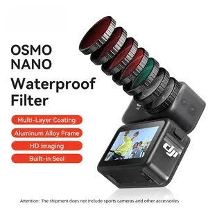 DJI Osmo Nano Waterproof ND Lens Filter Lens Protector, Essential Accessory for Dji Sport Camera, Durable Protection Gear