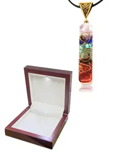 Healing Crystal Wheel Pendant Necklace, Lava Prosperity Energy Wealth Money Positive Energy Quartz Yoga Meditation Jewelry