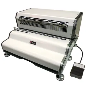 Akiles CoilMac-ECP Plus Heavy Duty Electric Coil Punch Machine - Oval Holes