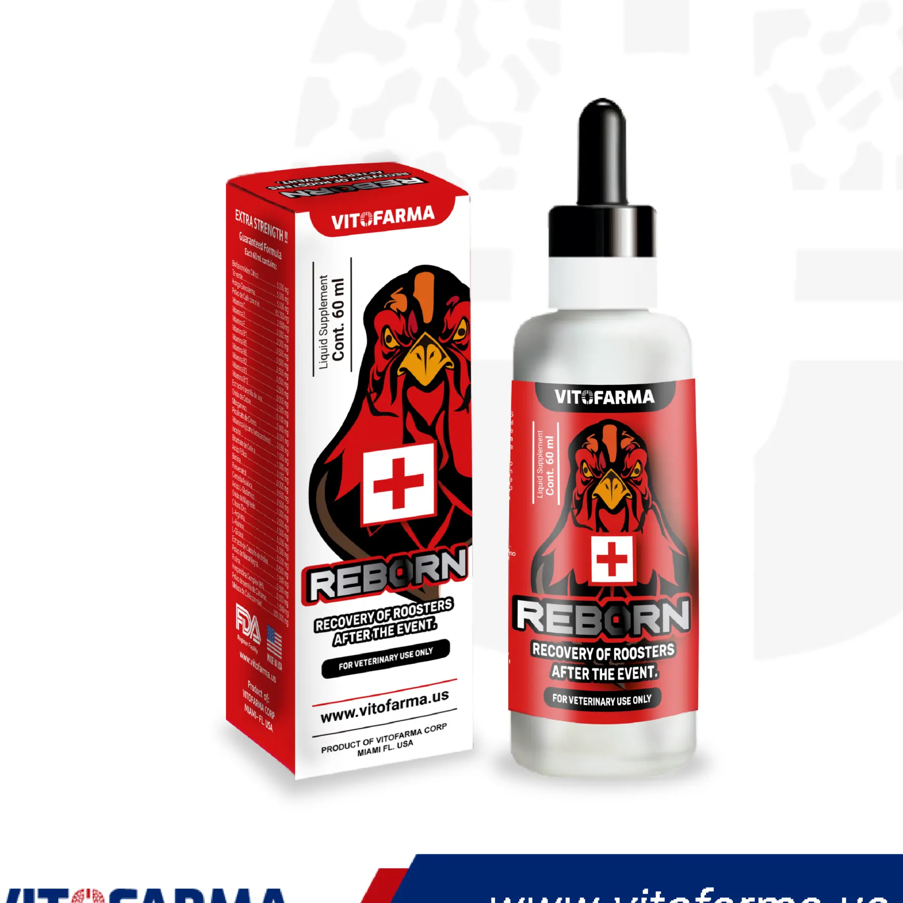 B12 10000 for Roosters Energy and Vitality Support Premium Poultry Supplement 60ml