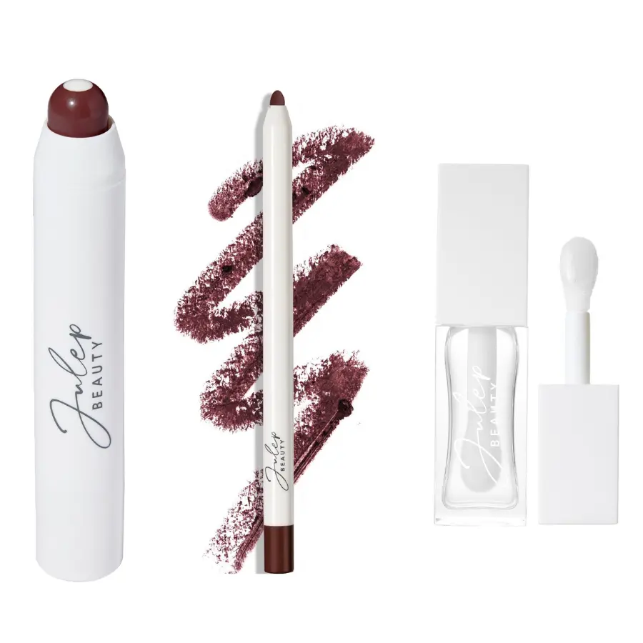 Julep Complete Lip Kit: Lip Liner - Lip Balm - Lip Oil