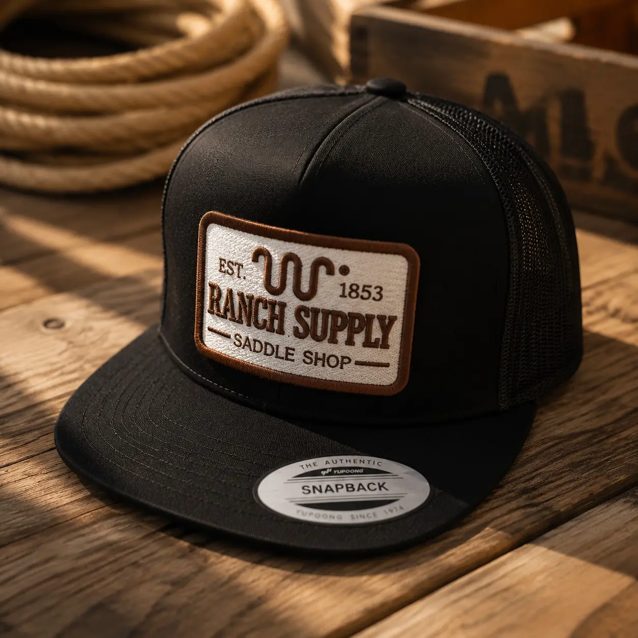 King Ranch Supply Snapback Cap, Unisex Comfortable Snapback Hat