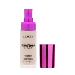 LAMEL Flawless Cover lightweight medium coverage Foundation - Natural Skin Finish