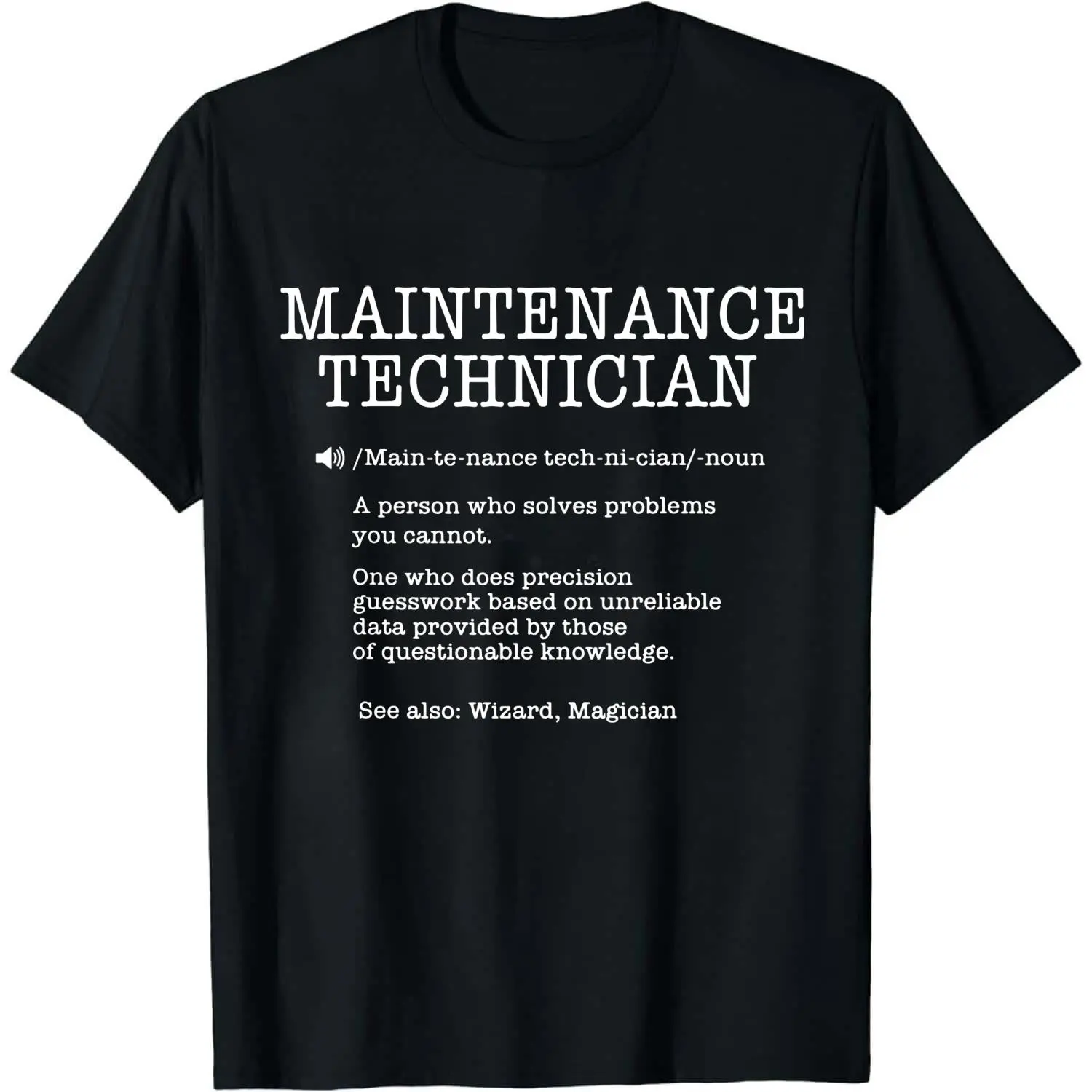 Handyman Graphic T-Shirt for Technicians, Unisex 100% Cotton Casual Shortsleeve Top, Soft Breathable Seamless Workwear Gift