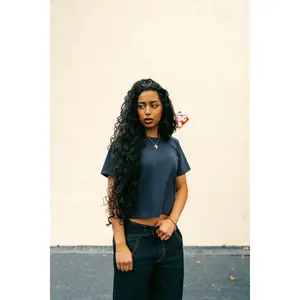 Womens 7610 Heavyweight High Waist Boxy T-Shirt