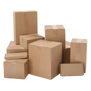 Moving Boxes 50/100-Pack| Corrugated Cardboard Box for Shipping, Mailing, Packing, Packaging and Storage