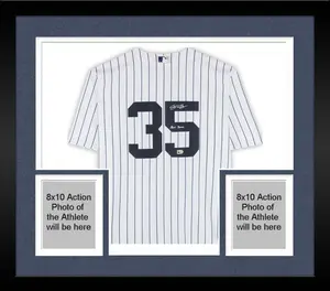 Framed Cody Bellinger New York Yankees Autographed White Nike Replica Jersey with "Belli Bombs" Inscription - Fanatics Authentic Certified