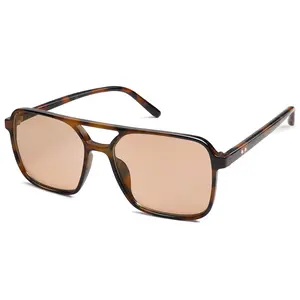 SOJOS Trendy Vintage Aviator Square Sunglasses For Womens Mens Retro 70s UV400 Women Sun Glasses