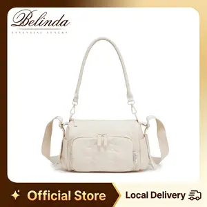 New Belinda Lightweight Down Tote Bag, Women-Friendly Commute Shoulder Bag, Casual Quilted Shoulder Bag for Travel, Gym, Work, Beach, Durable Zipper Design