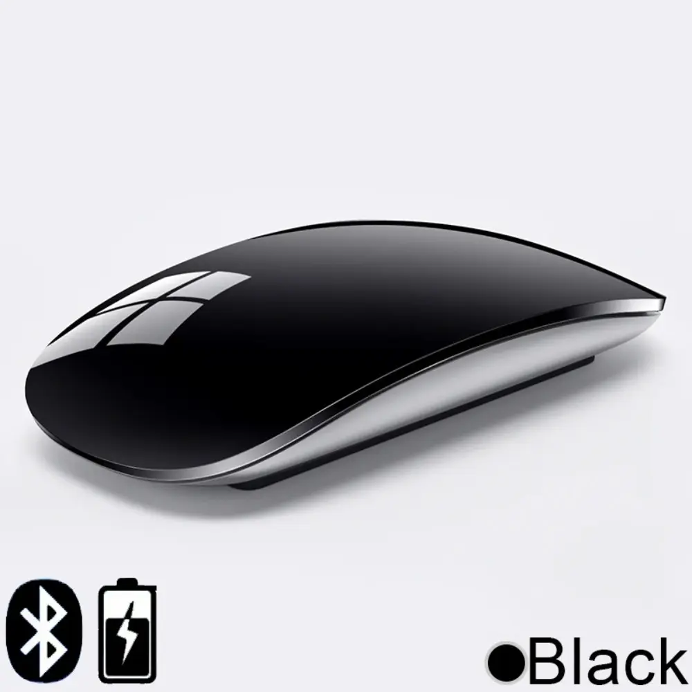 Multi-Touch Portable Bluetooth 5.0 Wireless Mouse for MacBook Pro, MacBook Air, Mac Mini, Laptops, Tablets, iPads, No