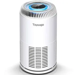 Toyuugo HEPA Air Purifier KJ-350B White Efficient Filtration for Home Office Compact Design Air Quality Improvement