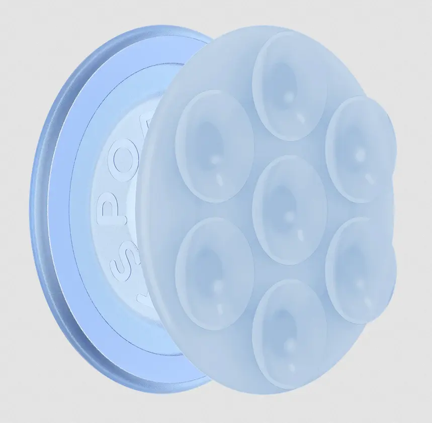 Popsockets Frost MagSafe Suck-Up Grip & Mount, Magnetic Mobile Phone Accessories for Easy Mounting