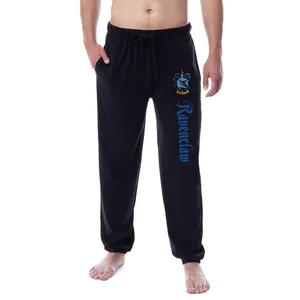 Harry Potter Mens' Hogwarts All Houses Sleep Jogger Pajama Pants