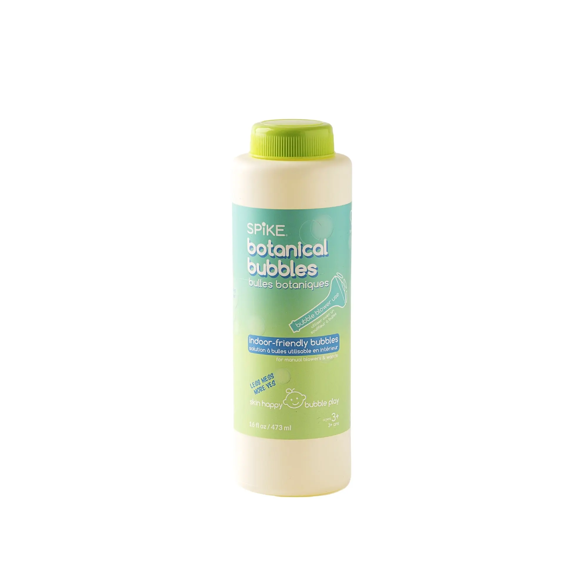 Spike Botanical Bubbles 16 fl oz Refill for Bubble Blower Use