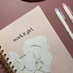 Work It Girl Work Planner| Productivity Planner| Neutral