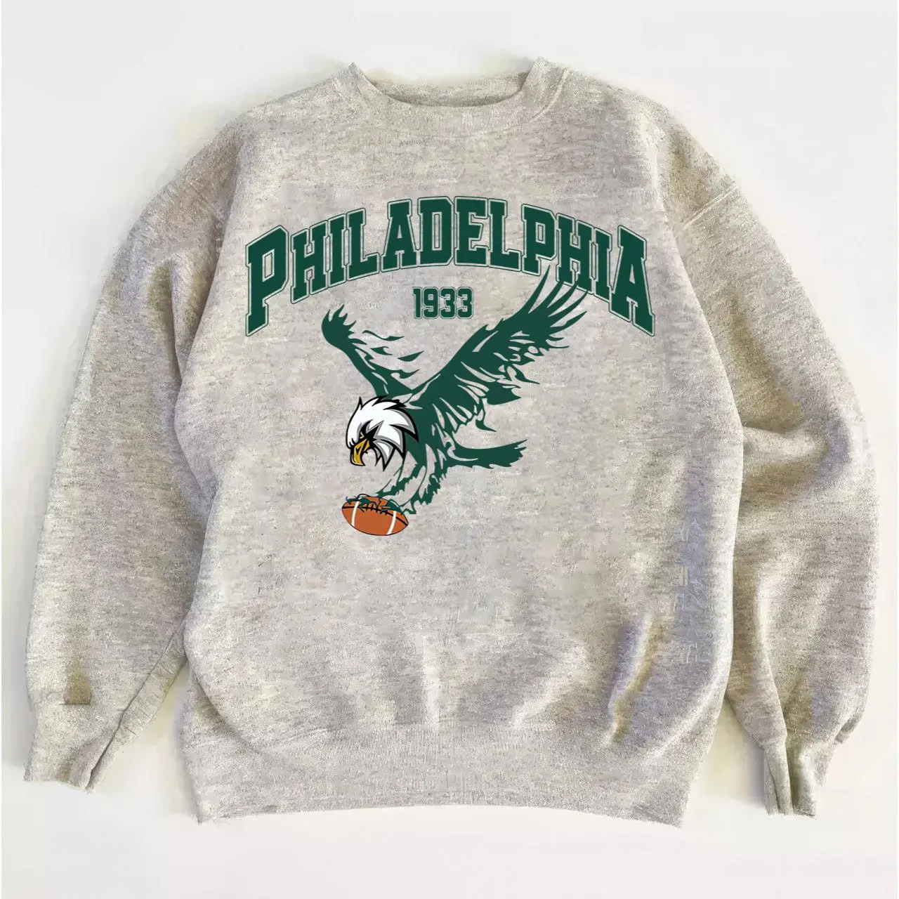 Philadelphia Football Retro Sweatshirt, Vintage Crewneck Game Day Fan Shirt