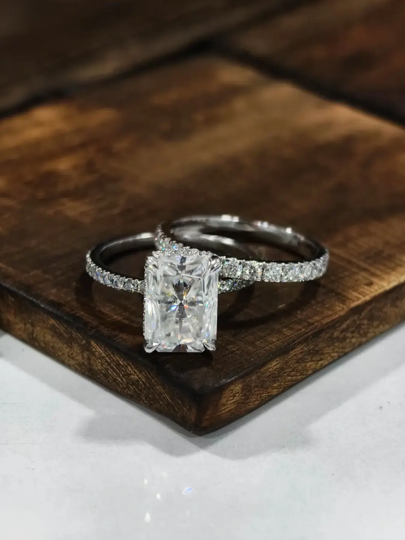 925 Sterling Silver Zirconia Ring Set, Sparkling Stackable Design, Fashion Luxury Jewelry for Wedding Rings, Weddings Parties Daily Wear, Elegant Ring, Unique Rings