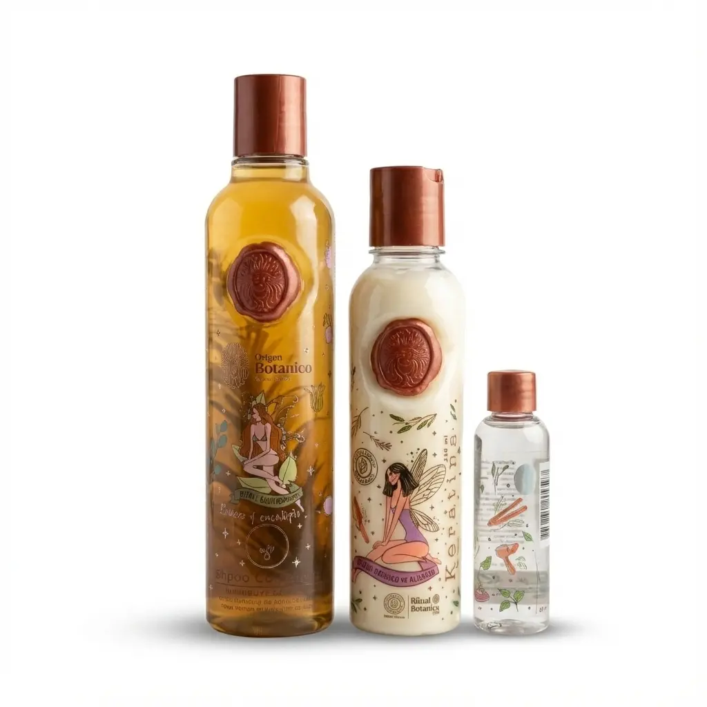 Ritual Botánico Organic Keratin Kit + Oil Control Shampoo | Frizz Control & Healthy Scalp
