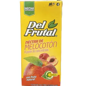 2 Packs Del Frutal Sabor Melocotón de 1000ml
