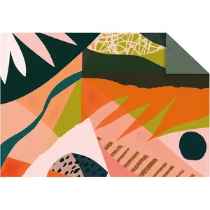 Colored Printed Tissue Paper 15 Sheets of 20x29 inch Art Paving Decorative Decoupage Paper for  Wrapping, Packaging Bags, Furniture, and Art Craft Party Favor Decoration (Large Size)