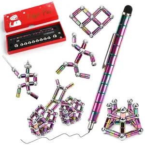 Holiday Twist Pen – Christmas Edition 0.5mm Writing Pen, Fun Relaxing Multifunction Pen with Festive Gift Box, Unique Seasonal Present for Adults & Friends