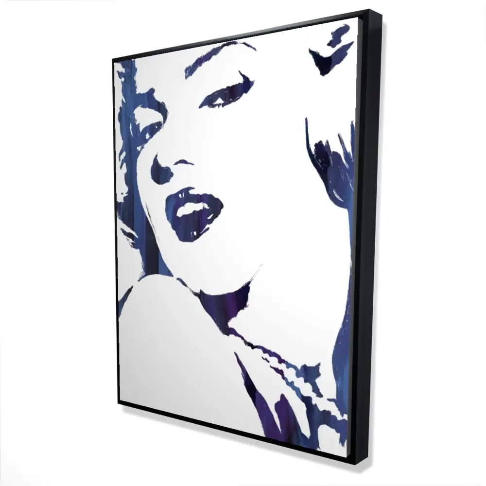 36x48in Artistic Marilyn Monroe Framed Wall Art Print, Bedroom Decoration with 360 Stand, Ready-to-Hang Home Supplies, Ideal Gift for Home Inspo Enthusiasts