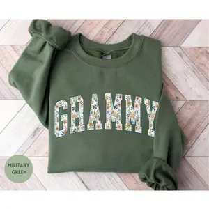 Grammy Sweatshirt, Floral Grammy Crewneck, New Grandma Gifts, Gift For Grammy, Crewneck Top, Sweatshirt Trending