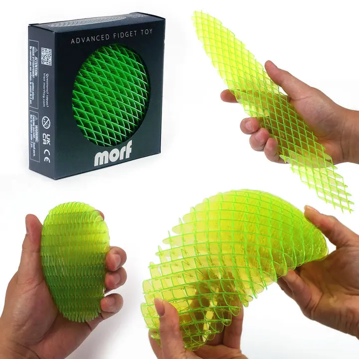 Morf Fidget Worm Toy - Satisfying Sensory Stress Relief Desk Toy for Adults & Kids