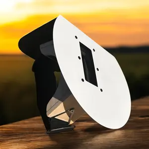 Rod Shield Onepiece White Pancake Welding Hood