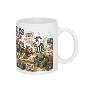 football souvenir mug,football day mug, Cup Coffee Drinkware